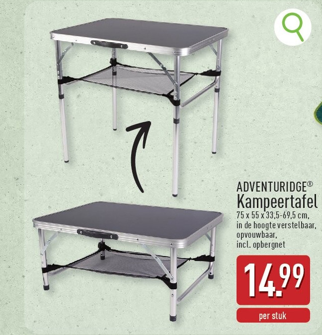 Kampeertafel