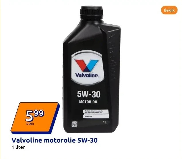 Valvoline motorolie 5W-30 1 liter
