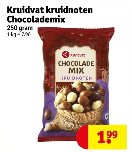 Kruidvat kruidnoten Chocolademix