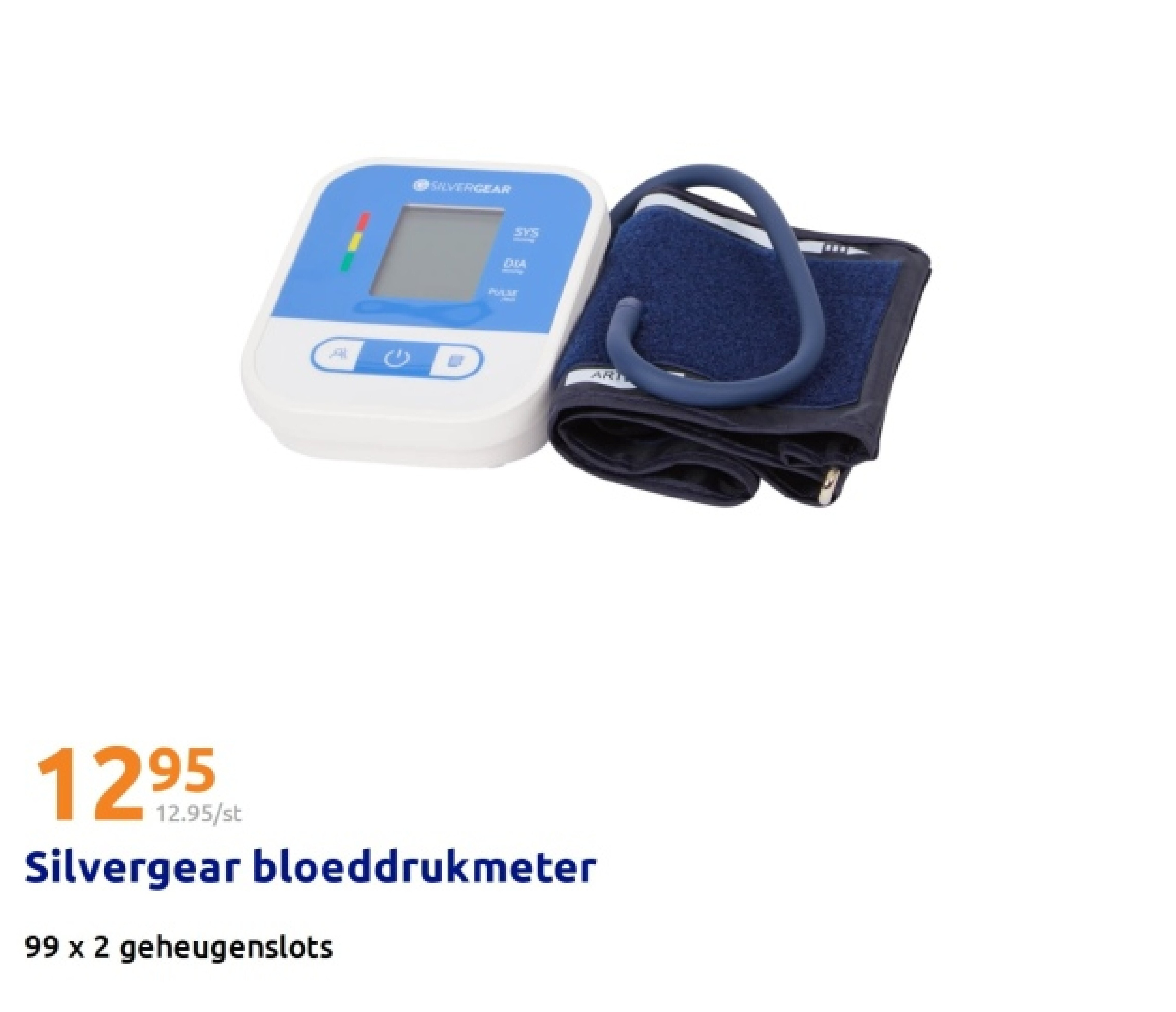 Silvergear bloeddrukmeter