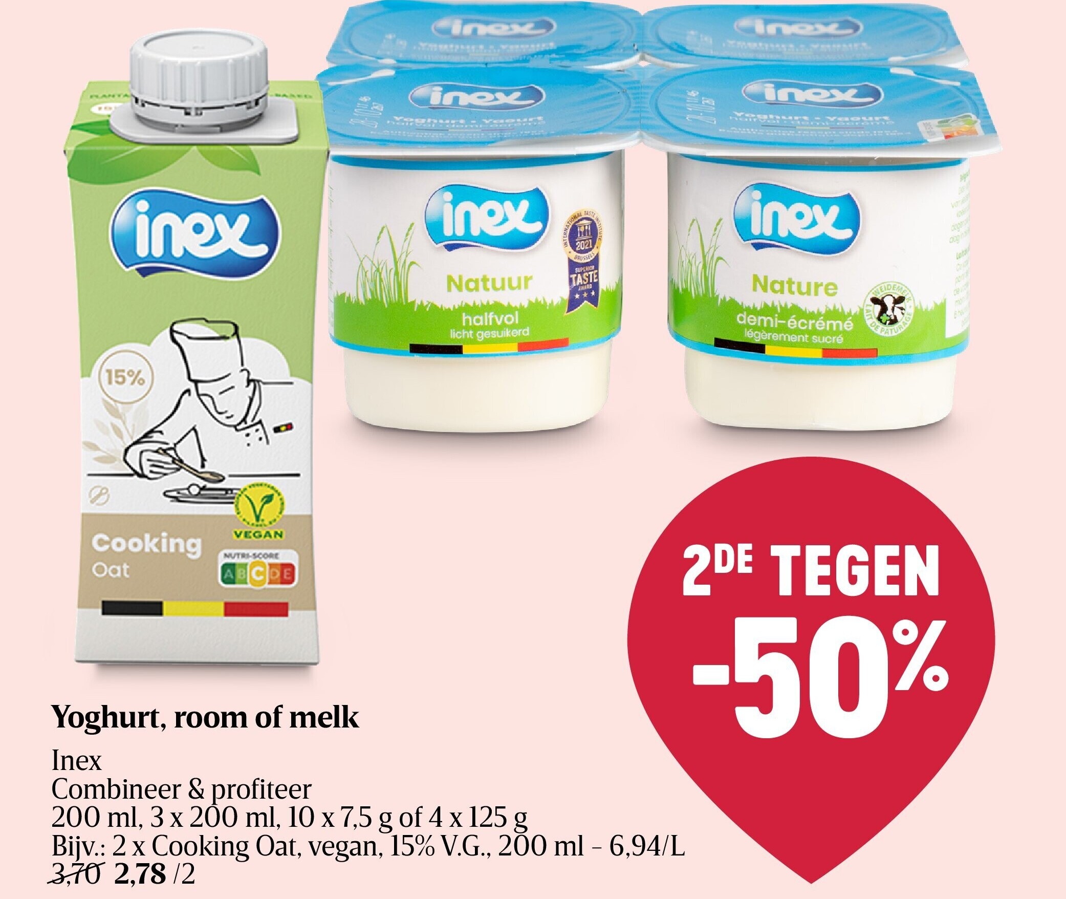 Yoghurt, room of melk