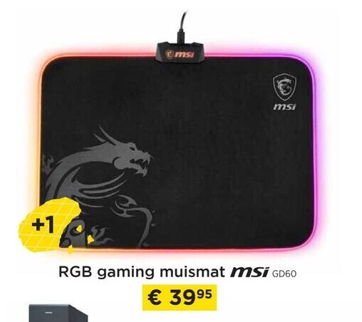 RGB gaming muismat msi