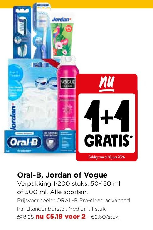 Oral-B, Jordan of Vogue