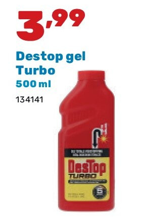 Destop gel Turbo 500 ml