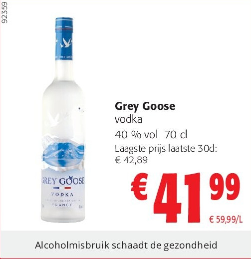 Grey Goose vodka
