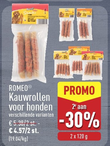 Kauwrollen voor honden