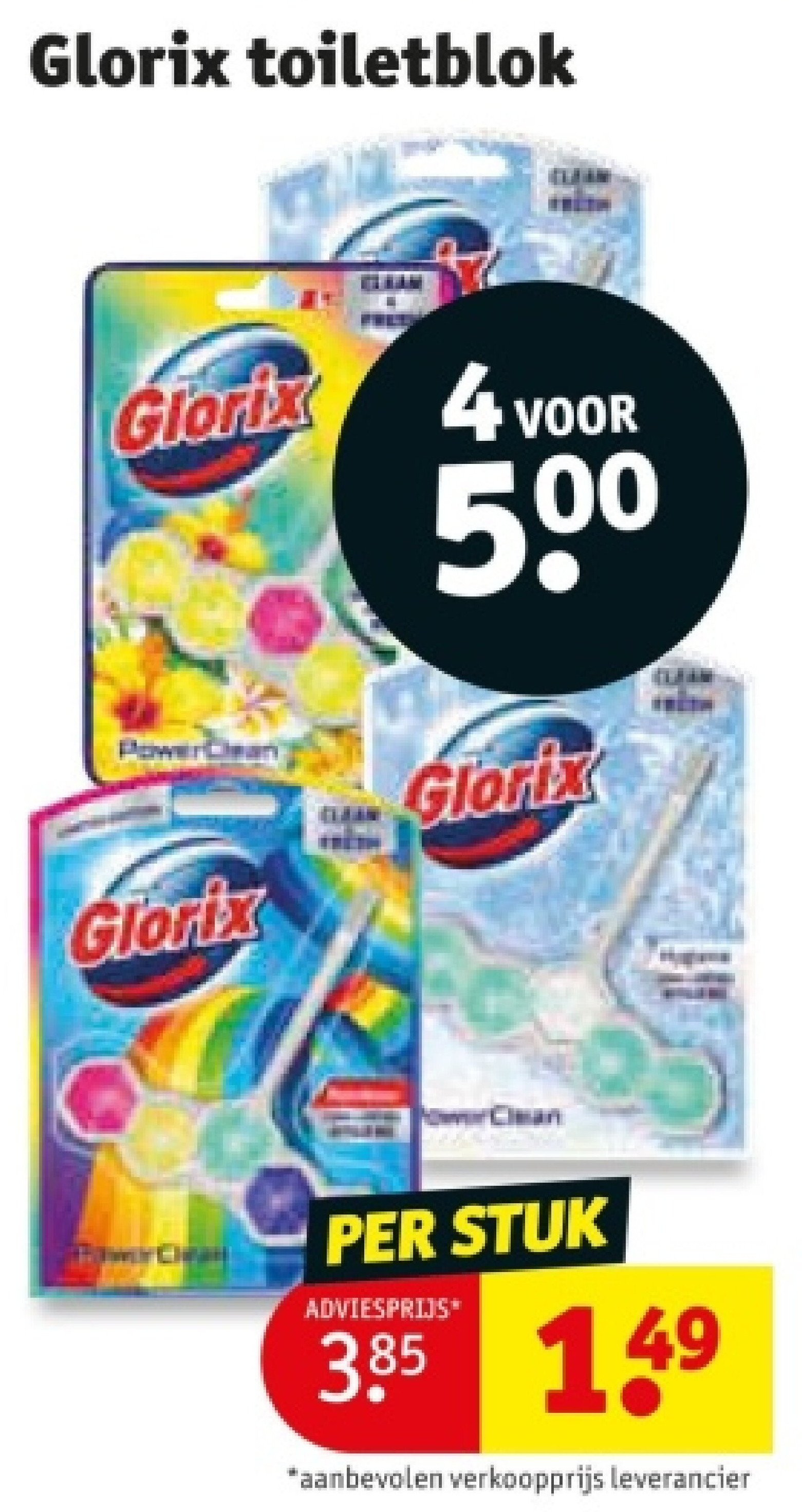 Glorix toiletblok