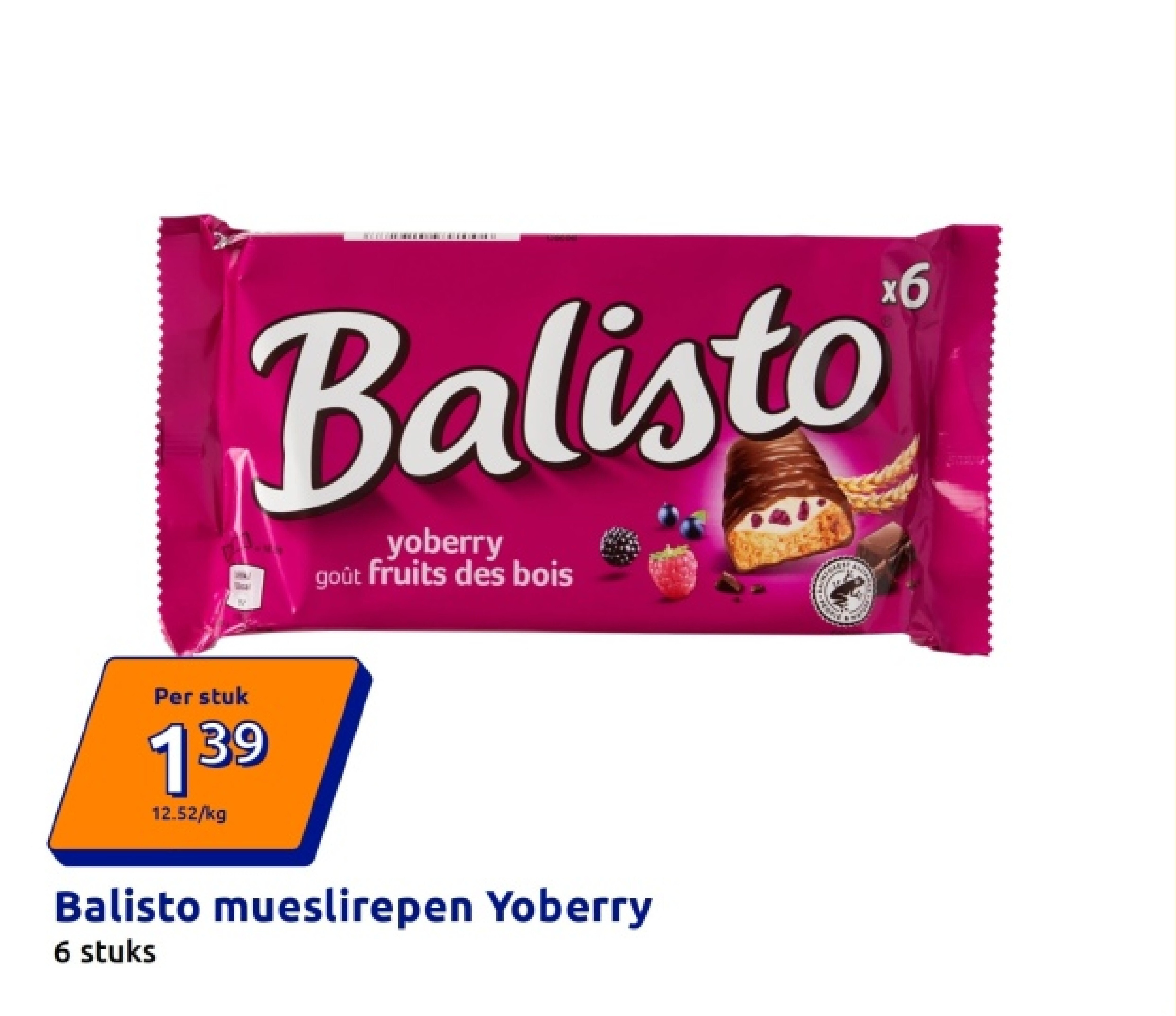 Balisto mueslirepen Yoberry