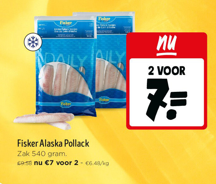 Fisker Alaska Pollack