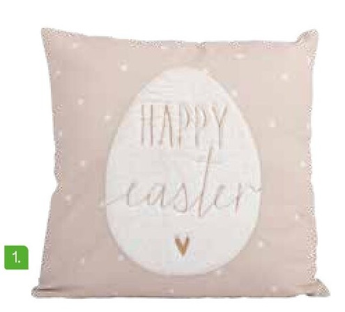 Coussin décoratif “Happy Easter”