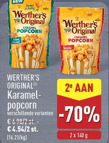 Karamel­ popcorn