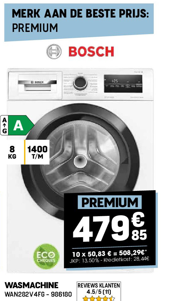 WASMACHINE WAN282V4FG