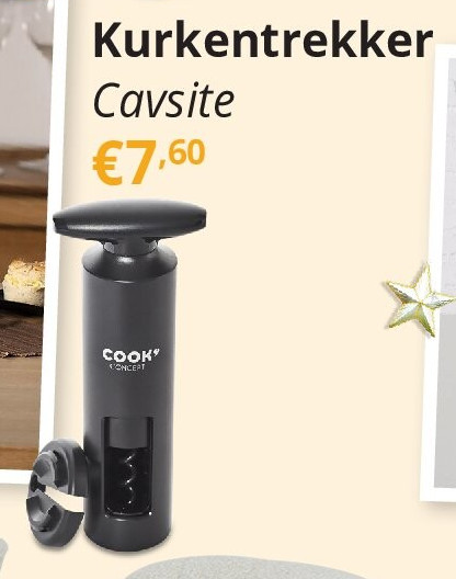 Kurkentrekker Cavsite