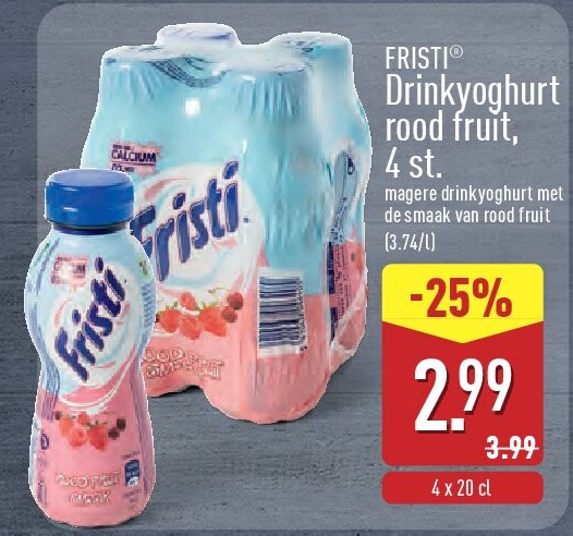 Drinkyoghurt rood fruit, 4st.