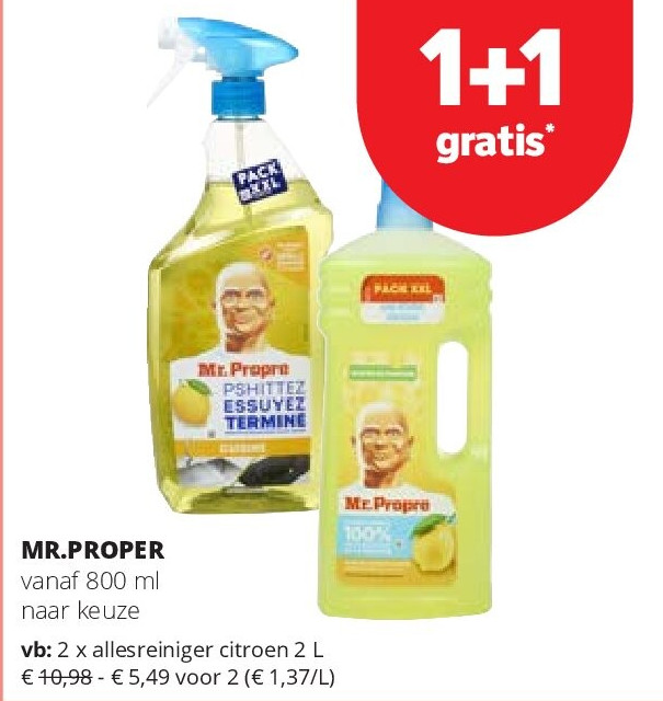 MR.PROPER allesreiniger citroen 2 L