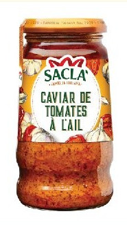 Sauce caviar de tomates à l'ail Saclà