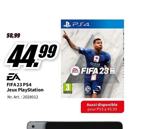 EA FIFA 23 Ps4 Jeux PlayStation