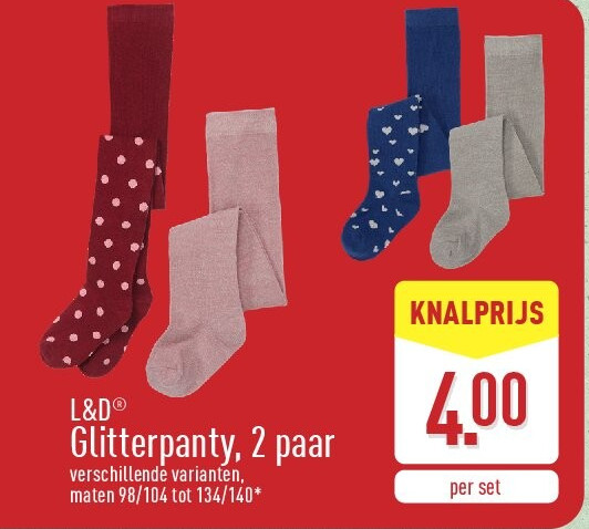 Glitterpanty, 2paar