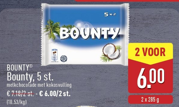 Bounty, 5st.