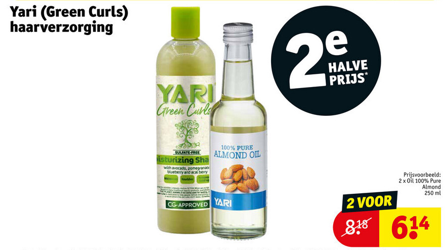 Yari (Green Curls) haarverzorging