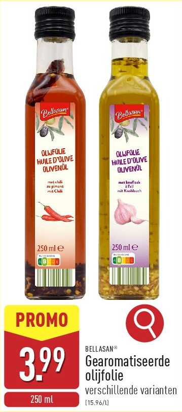 Gearomatiseerde olijfolie