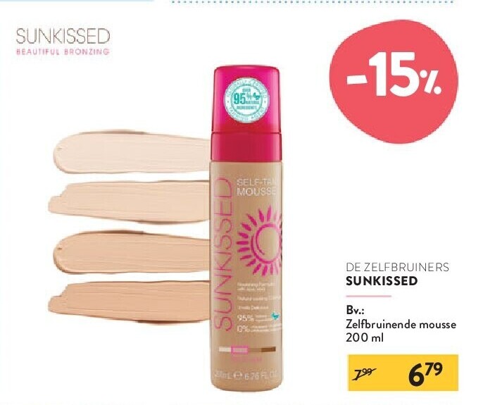 Zelfbruinende mousse 200 ml