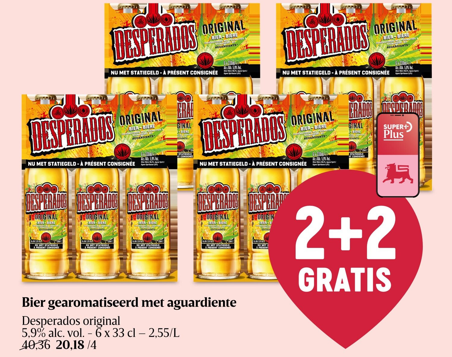 Bier gearomatiseerd met aguardiente