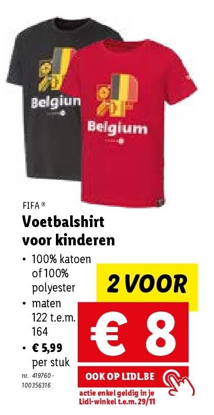 Voetbalshirt voor kinderen
