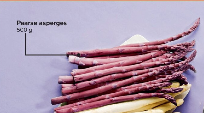Paarse asperges