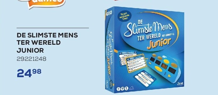 DE SLIMSTE MENS TER WERELD JUNIOR