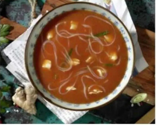 2222 Tomatensoep op Chinese wijze