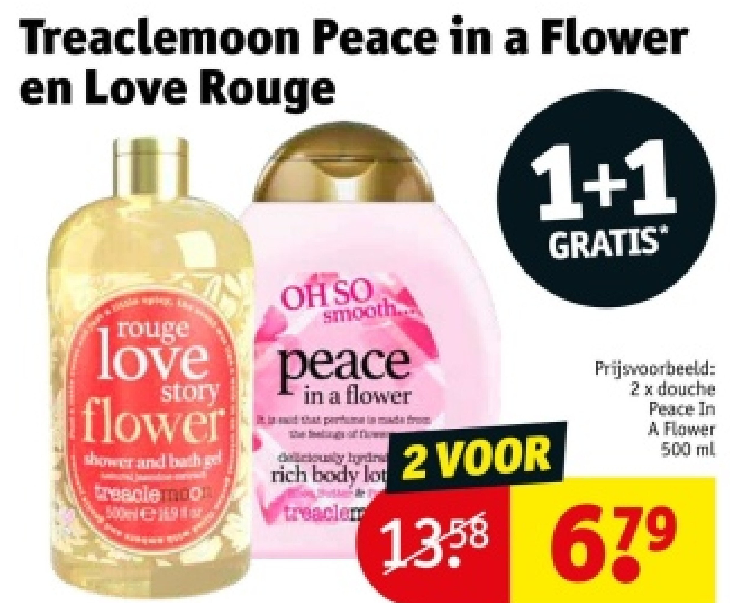 Treaclemoon Peace in a Flower en Love Rouge