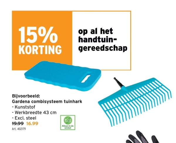 Gardena combisysteem tuinhark