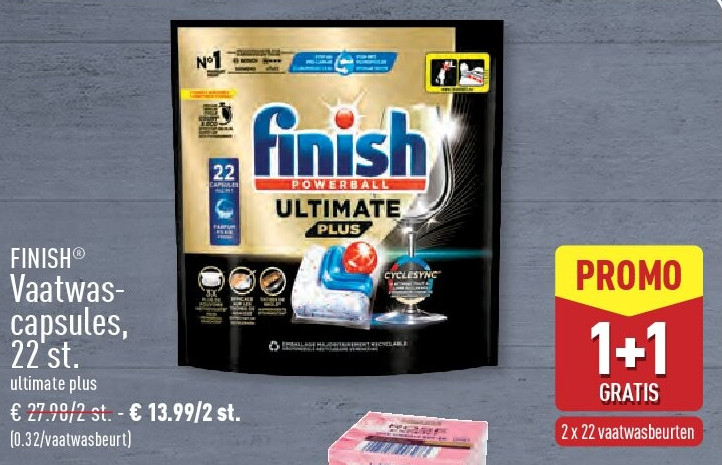 Vaatwascapsules, 22st.