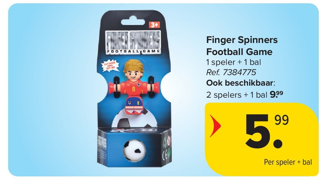 Finger Spinners Football Game