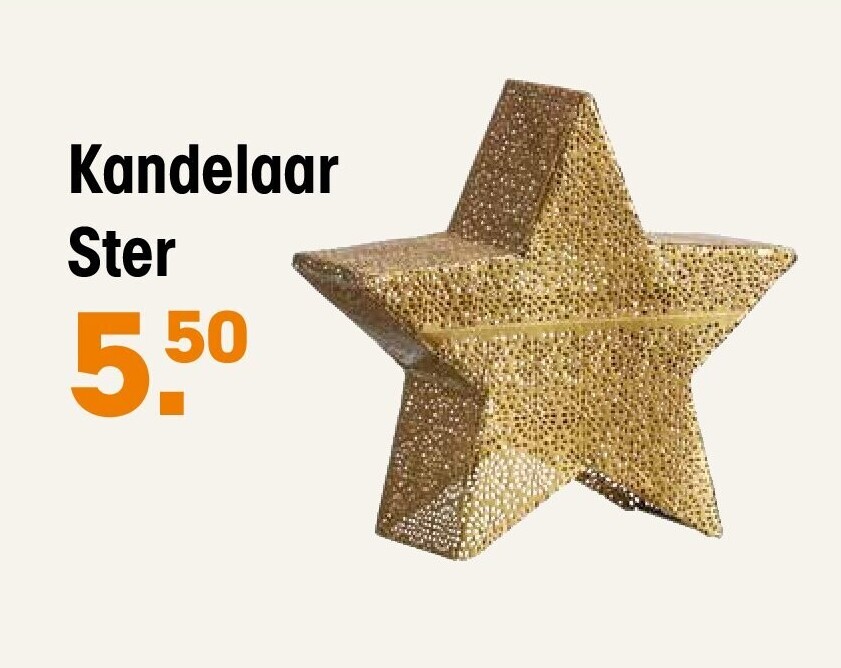 Kandelaar Ster