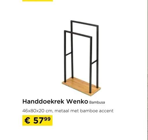 Handdoekrek Wenko Bambusa