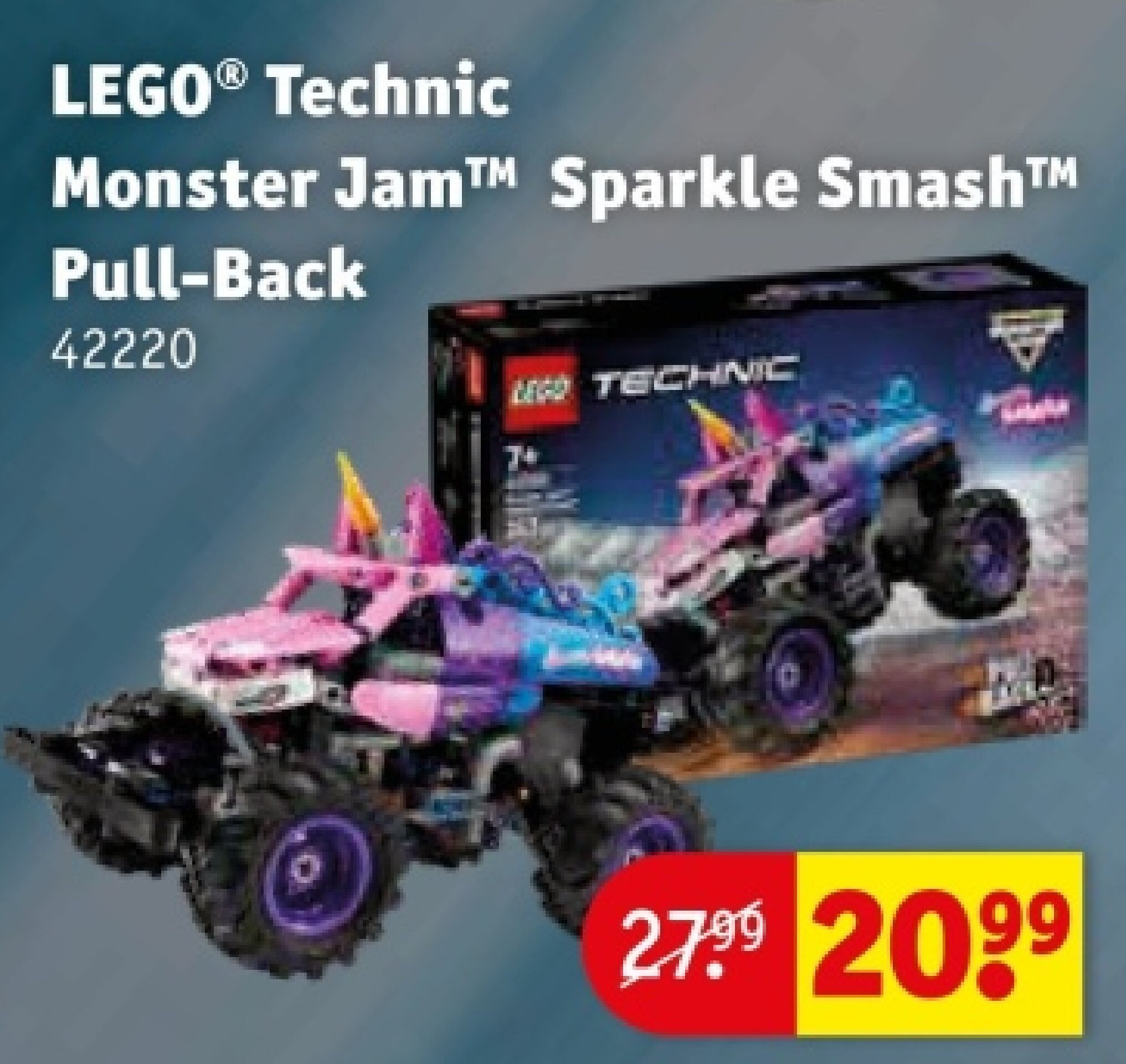 LEGO® Technic Monster Jam™ Sparkle Smash™ Pull-Back