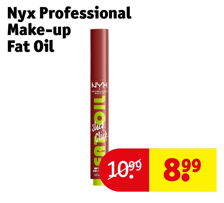 Nyx Professional Make-up Fat Oil