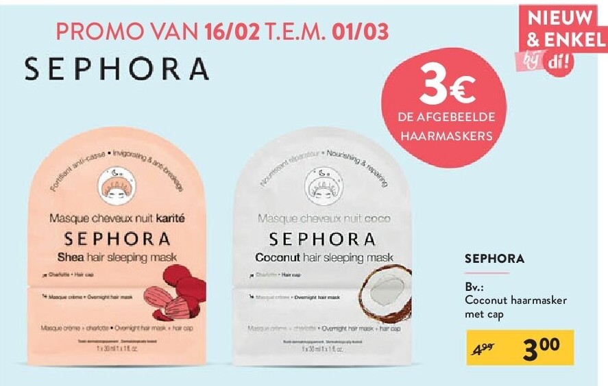 Coconut haarmasker met cap