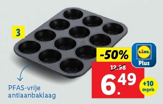 Muffinvorm 12 stuks