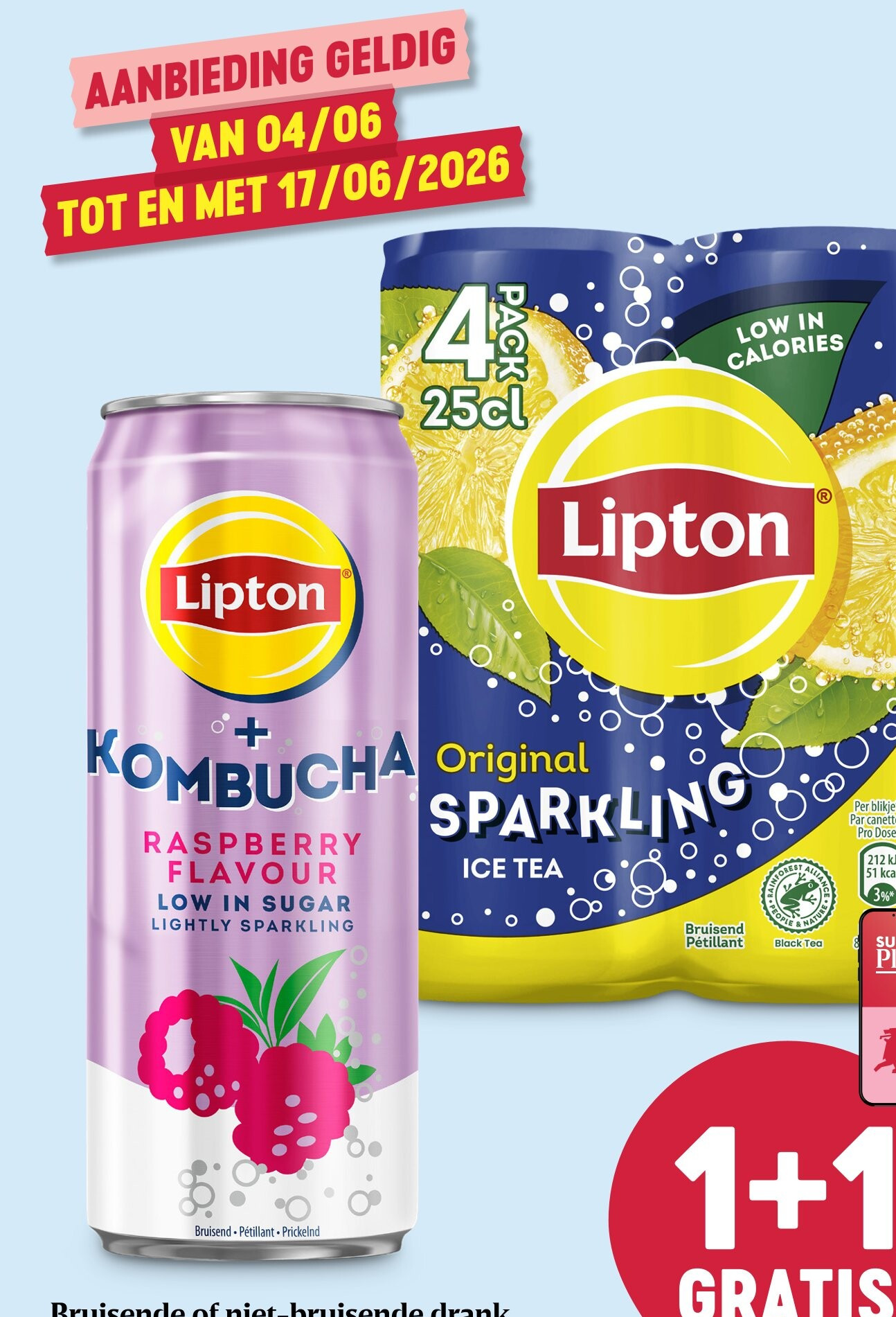 Bruisende of niet-bruisende drank