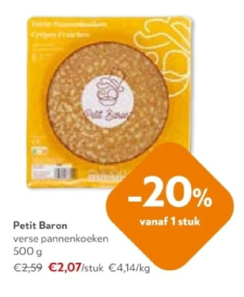 Petit Baron verse pannenkoeken 500 g