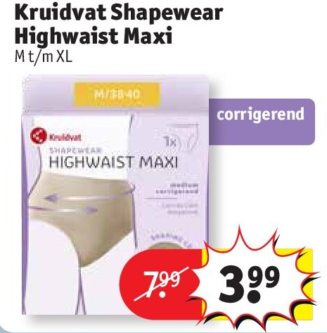 Kruidvat Shapewear Highwaist Maxi