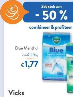 Vicks Blue Menthol