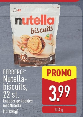 Nutella­ biscuits, 22st.