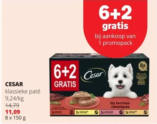 CESAR klassieke paté
