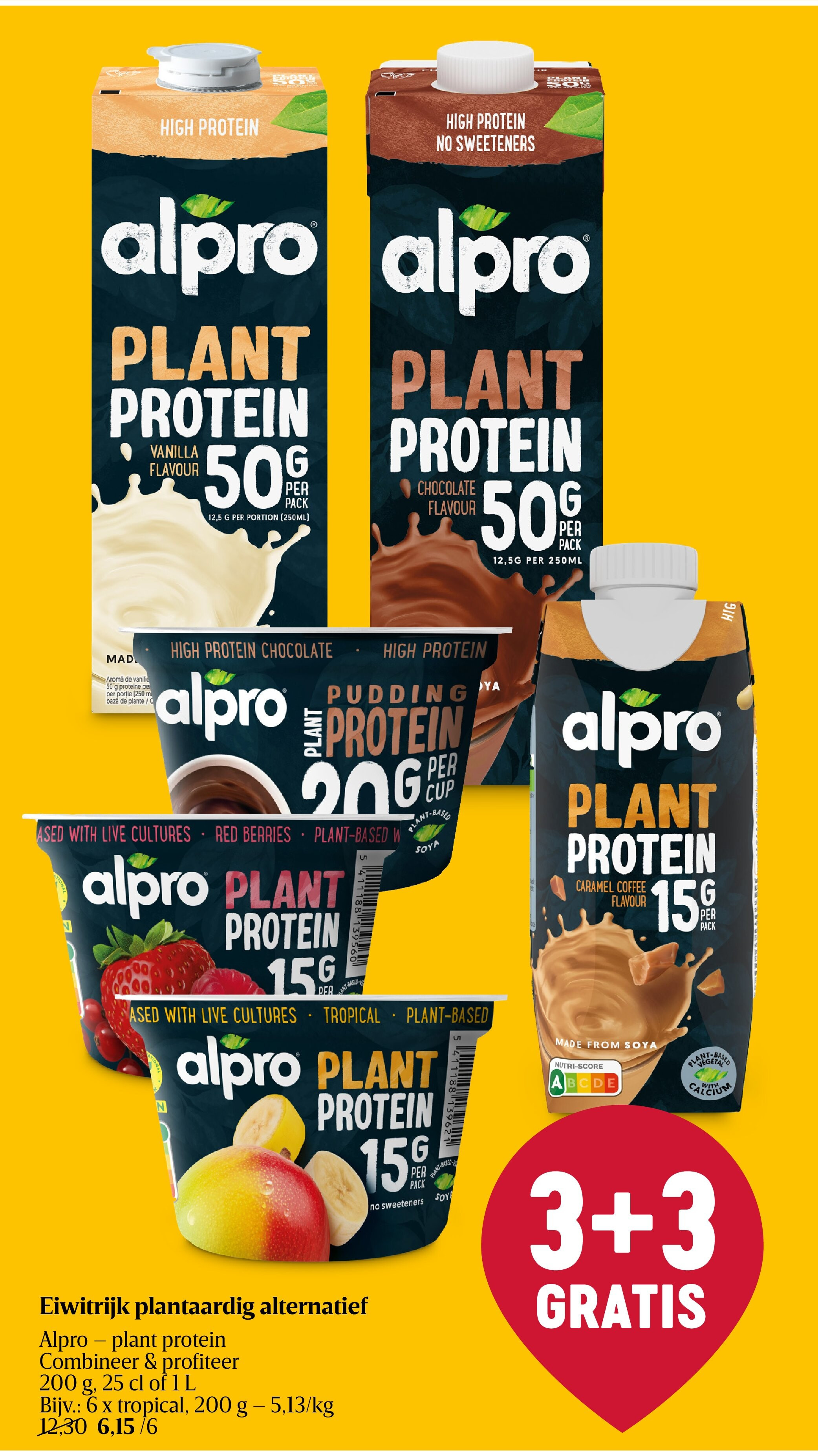 Eiwitrijk plantaardig alternatief