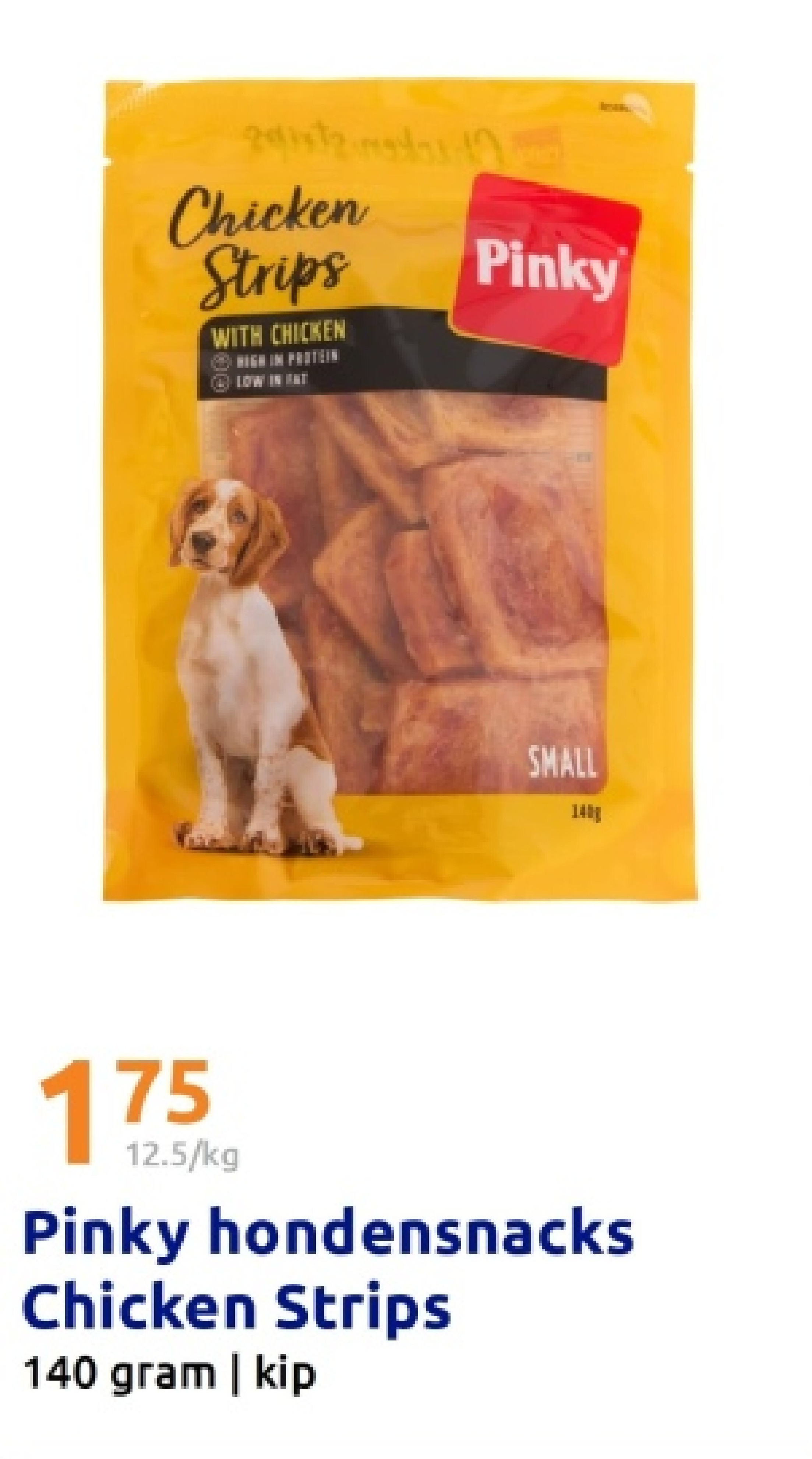 Pinky hondensnacks Chicken Strips