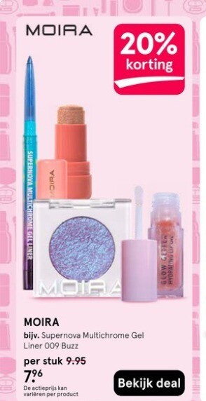 MOIRA Supernova Multichrome Gel Liner 009 Buzz